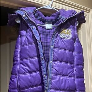 LSU PINK Victoria's Secret Purple Vest